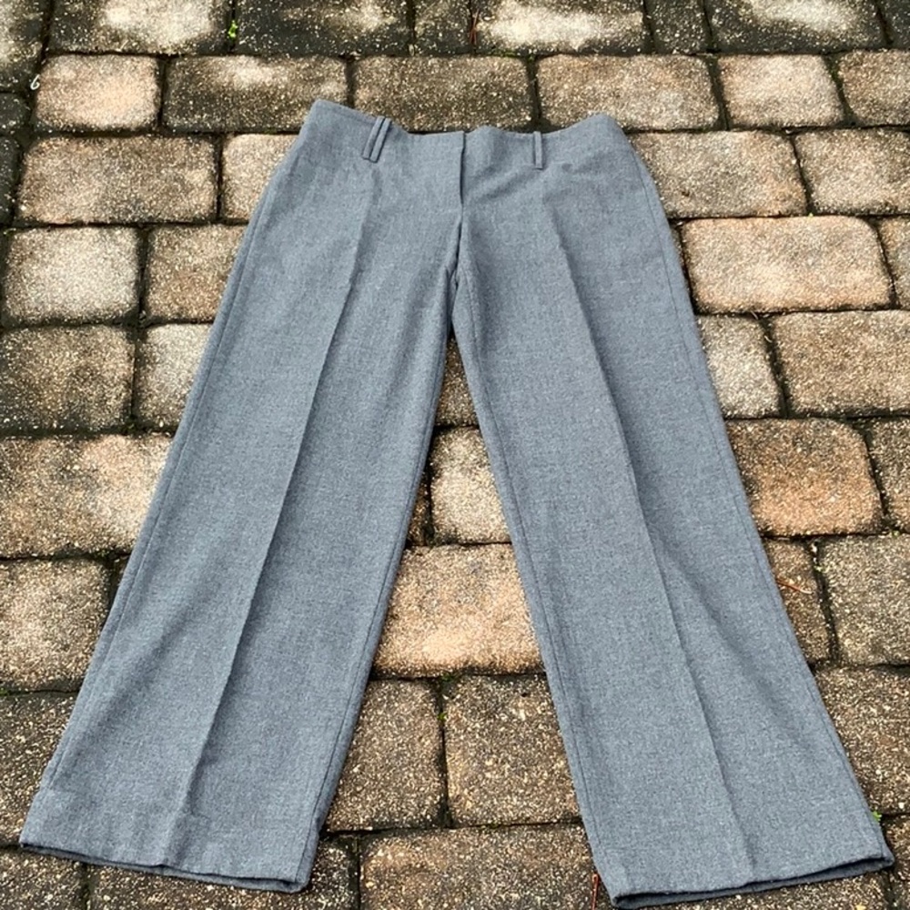 BEBE GREY DRESS PANTS, SIZE 10